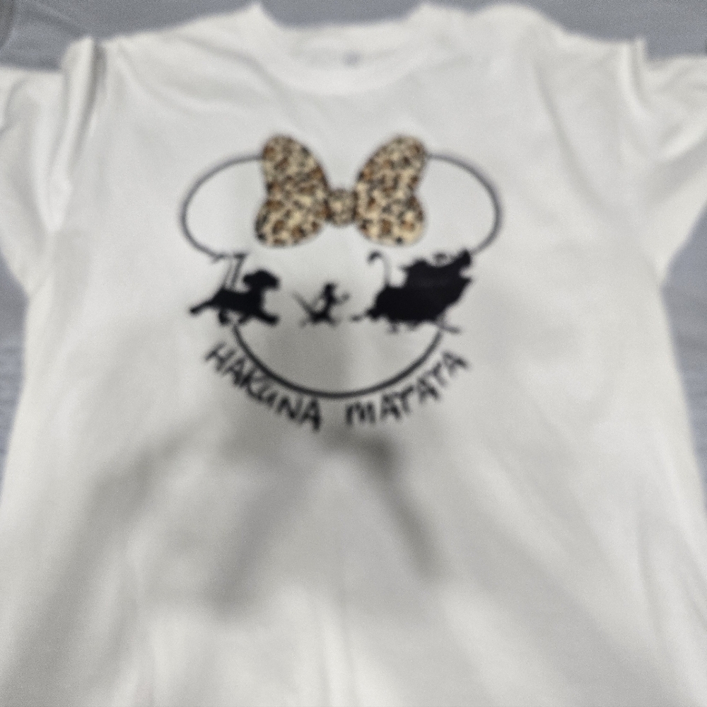 Ladies White Hakuna Matata T-Shirt